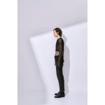 Fekete Horgolt Pulóver