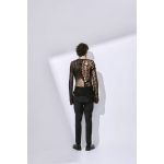 Fekete Horgolt Pulóver