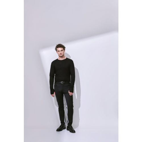 Black Long-Sleeved T-Shirt