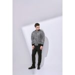 Silk Black and White Jacket