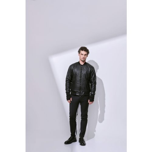 Black Faux Leather Jacket