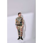 Narancssárga Kasmír Mintás Nadrág