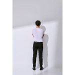 Black Trousers with White Stripe Inside