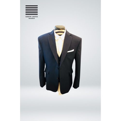 Navy Blue Suit Super 150's Wool 