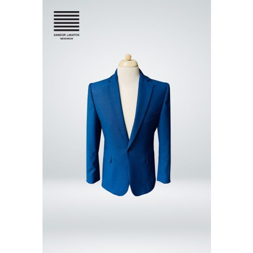 Royal Blue Suit Super 130's Merino Wool