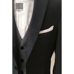 Szürke Öltöny Super 130's Gyapjú